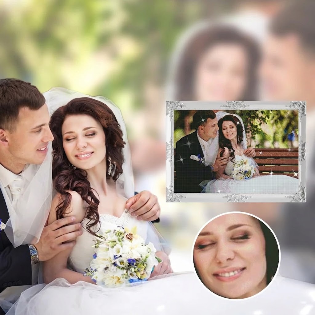 30x30CM Custom Diamond Painting Kits Full Drill Couple Photo Customized Diamond Painting